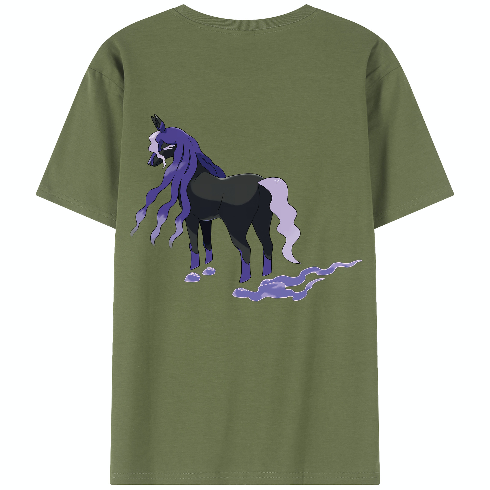 （画像用） ポケットモンスター Pokémon 綿100％半袖Tシャツ（背面プリント）